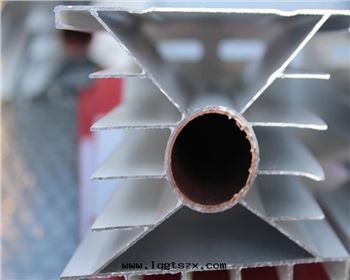 甘肅太諾铜(tóng)鋁(lǚ)複合暖气(qì)片的(de)截面(miàn)图(tú)